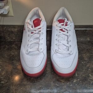 Fila White and Red Men’s Sneakers